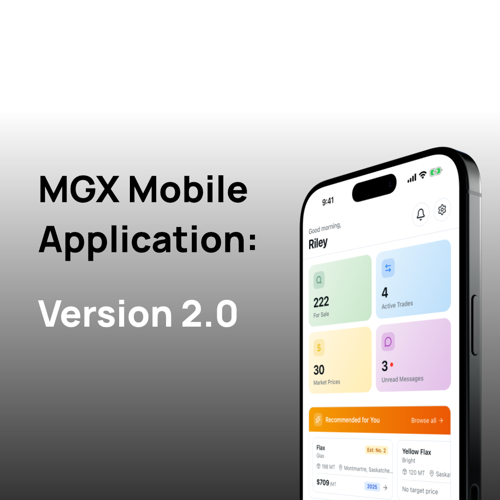 My Grain Exchange Mobile 2.0 Is Here