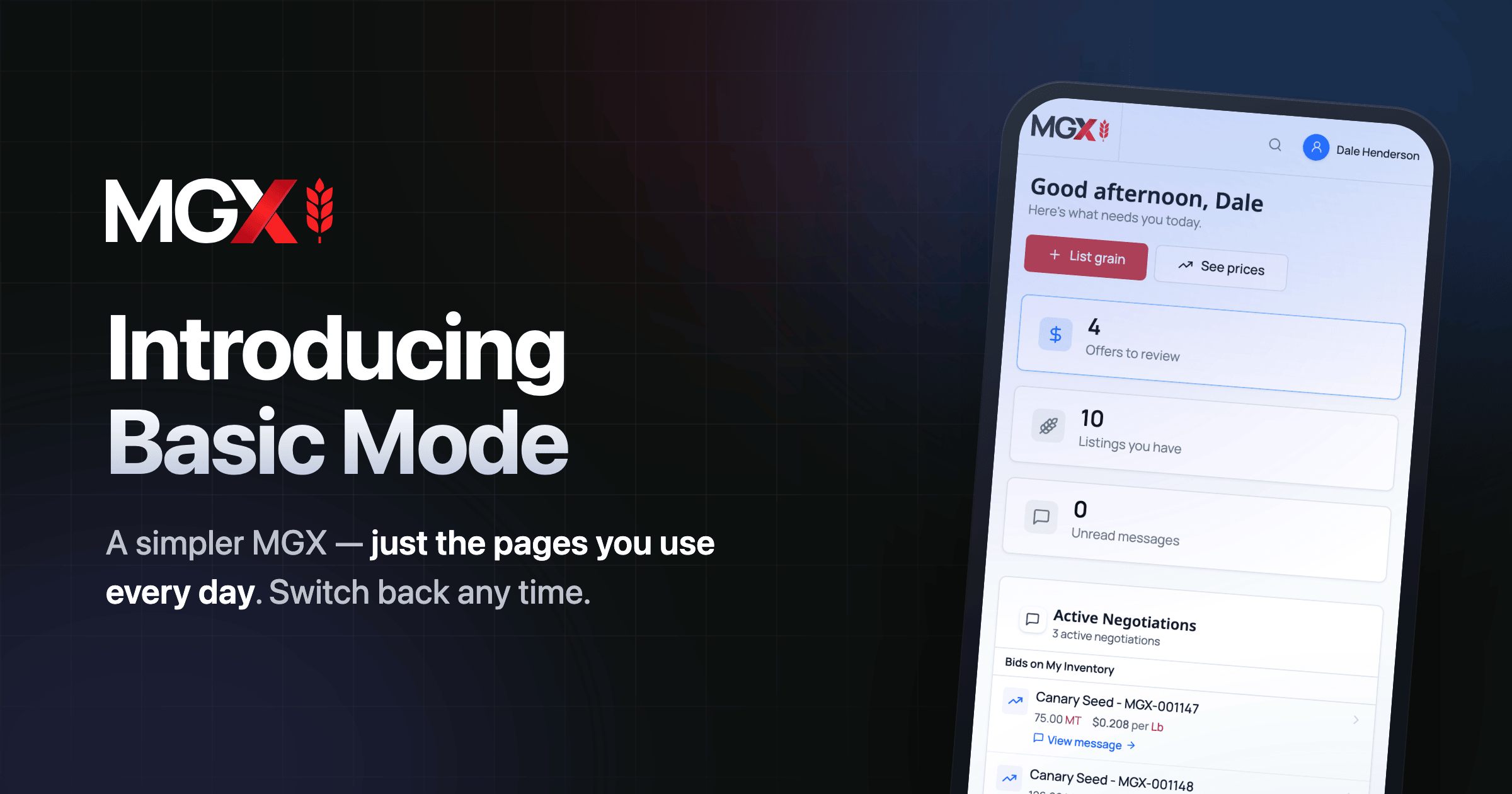 Introducing Basic Mode: a simpler way to use MGX